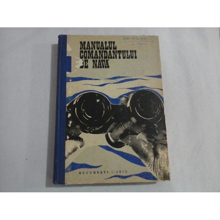     MANUALUL  COMANDANTULUI  DE  NAVA  -  Munteanu  Dumitru   